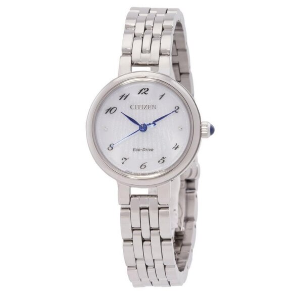 NWT Authentic Citizen Eco-Drive White Dial Women's Watch - Picture 1 of 3